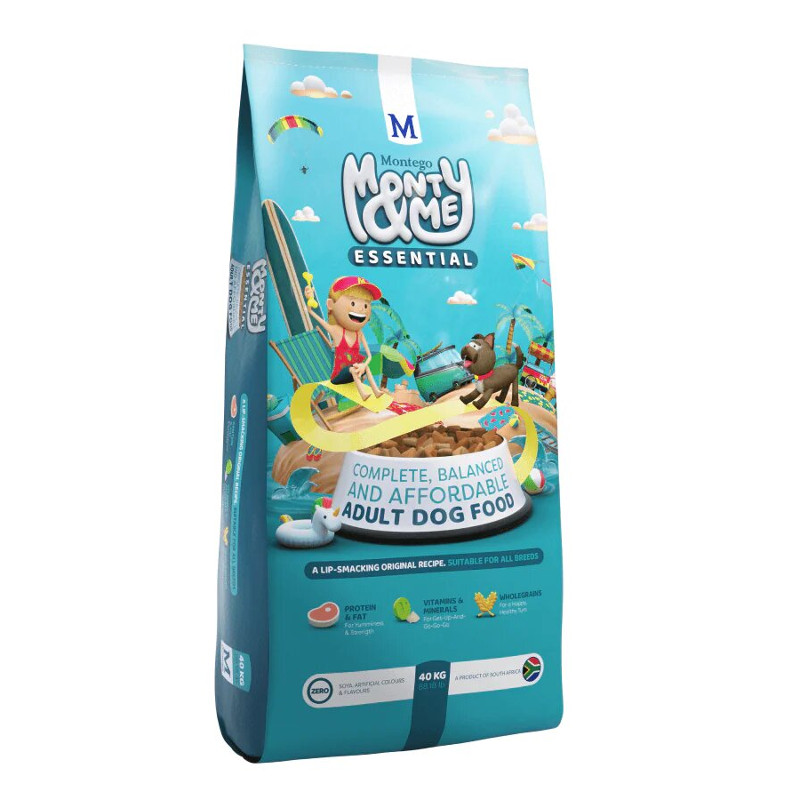 Monty & Me Essentials 40kg - CENTURION free delivery ONLY