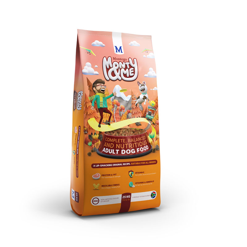 Monty & Me Adult 25kg - CENTURION free delivery ONLY