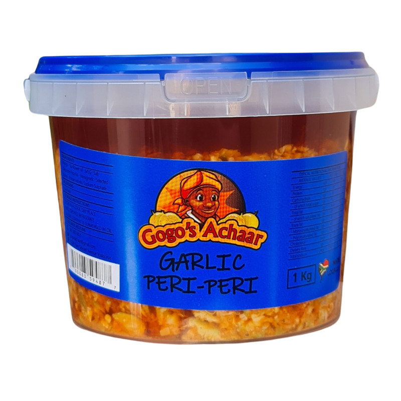 Gogo's Achaar Garlic Peri Peri 1kg