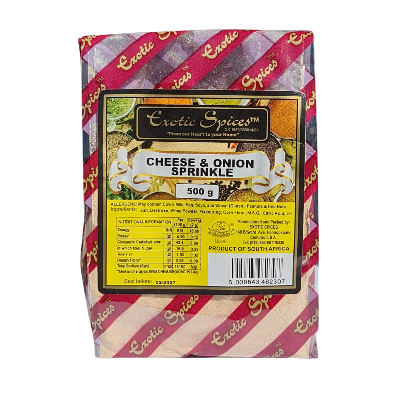 Cheese & Onion Sprinkle 500g