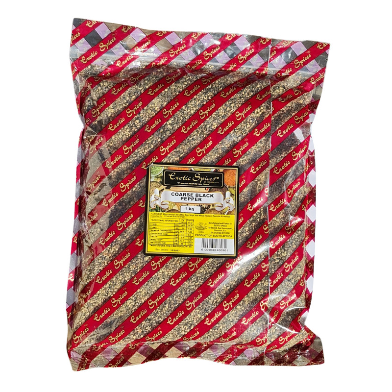 Coarse Black Pepper 1kg