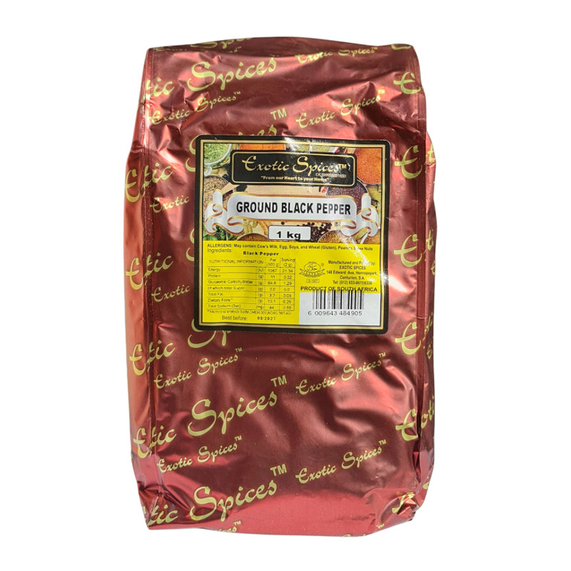 Ground Black Pepper 1kg