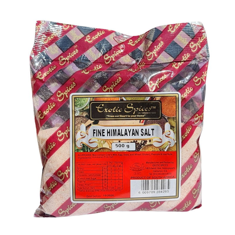 Himalayan Pink Salt Fine 500g