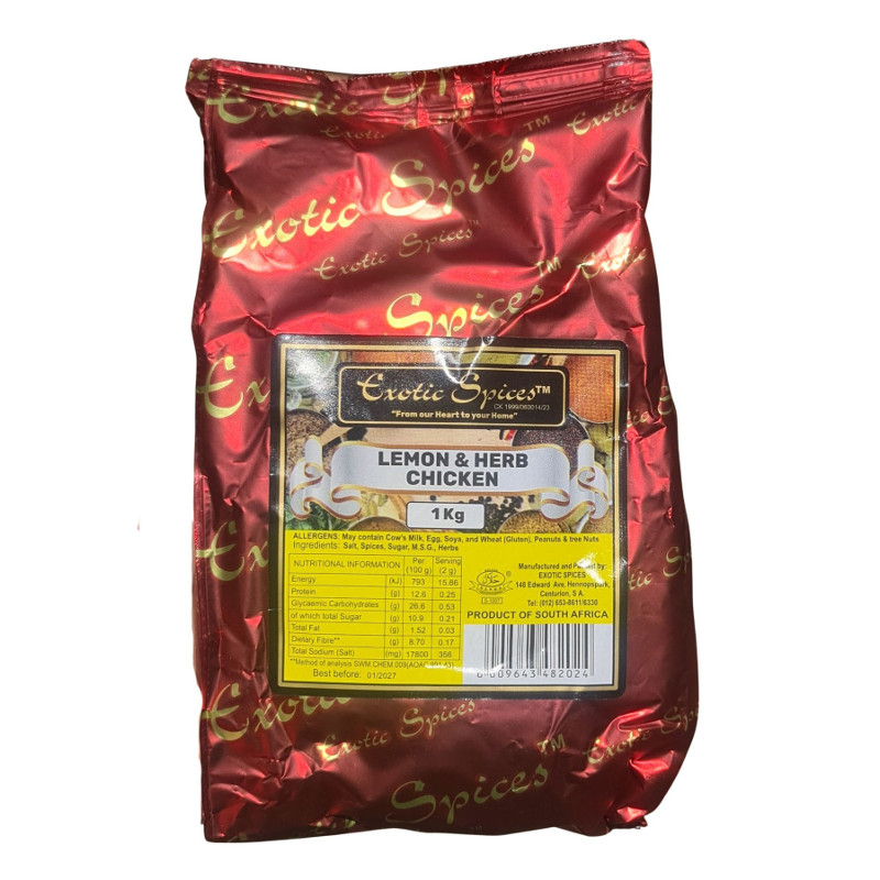 Lemon & Herb Chicken 1kg