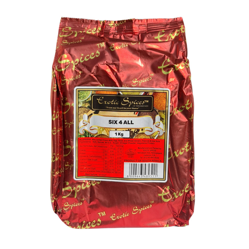 Six 4 All Spice 1kg