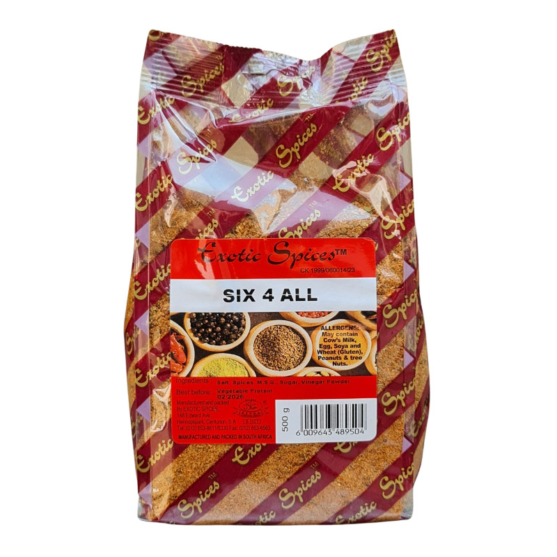 Six 4 All Spice 500g