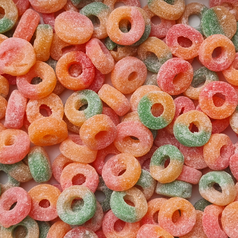 Sour Donut Jellies 1kg