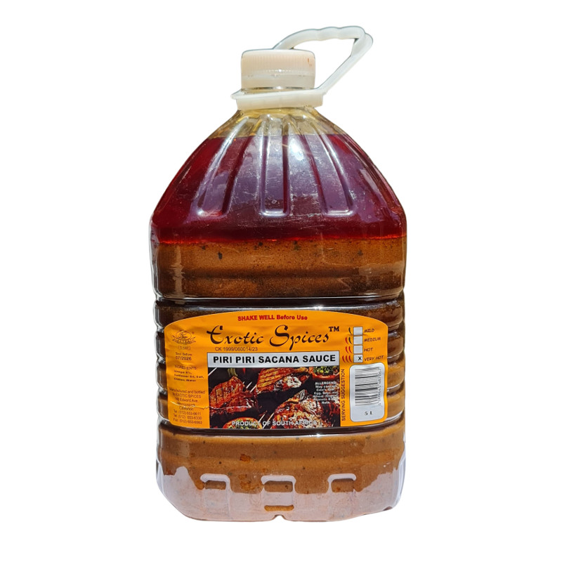 Piri Piri Sacana Sauce 5L