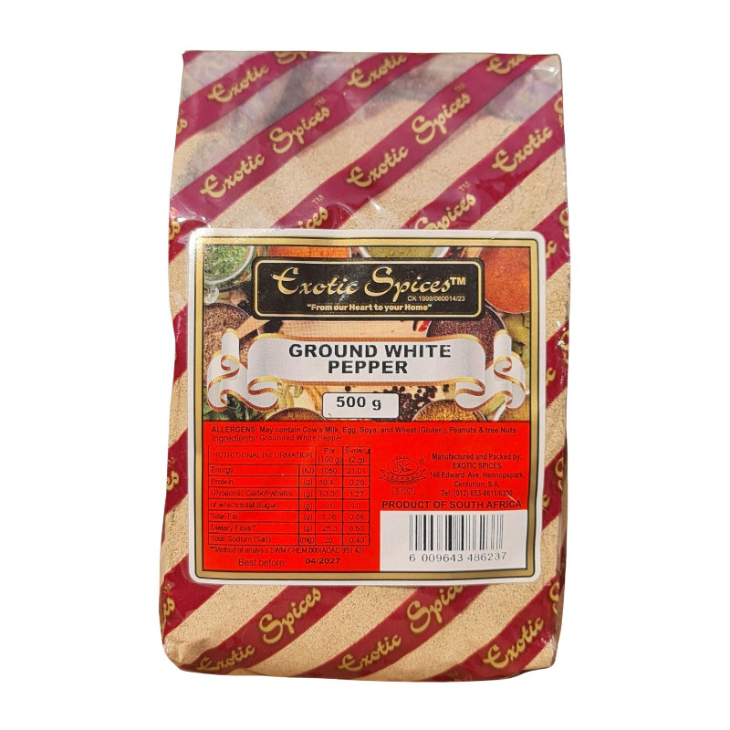 Ground White Pepper 500g