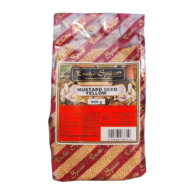 Yellow Mustard Seed 500g