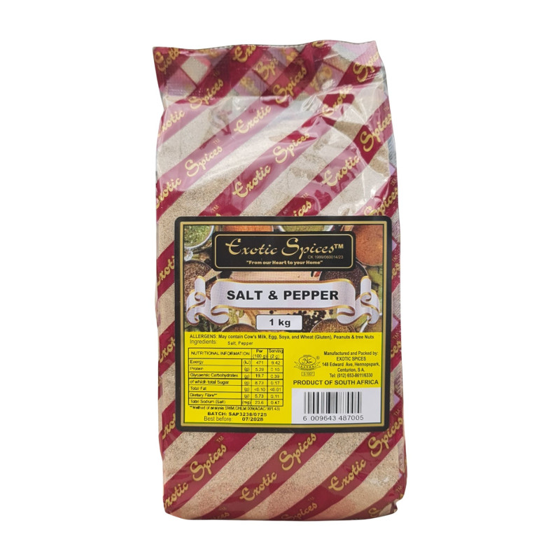 Salt & Pepper 1kg
