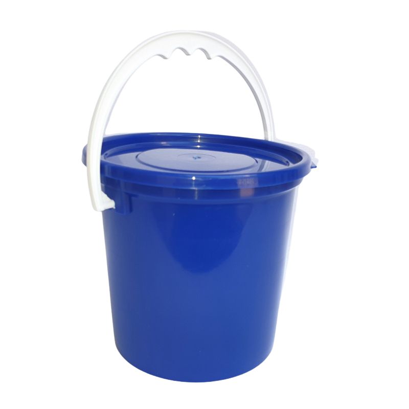 Blue 1L Bucket with Lid 10's