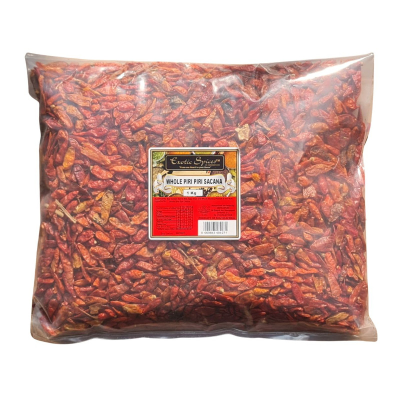 Whole Piri Piri Sacana 1kg